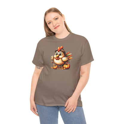Cute Turkey T-Shirt – Funny Thanksgiving Unisex Tee