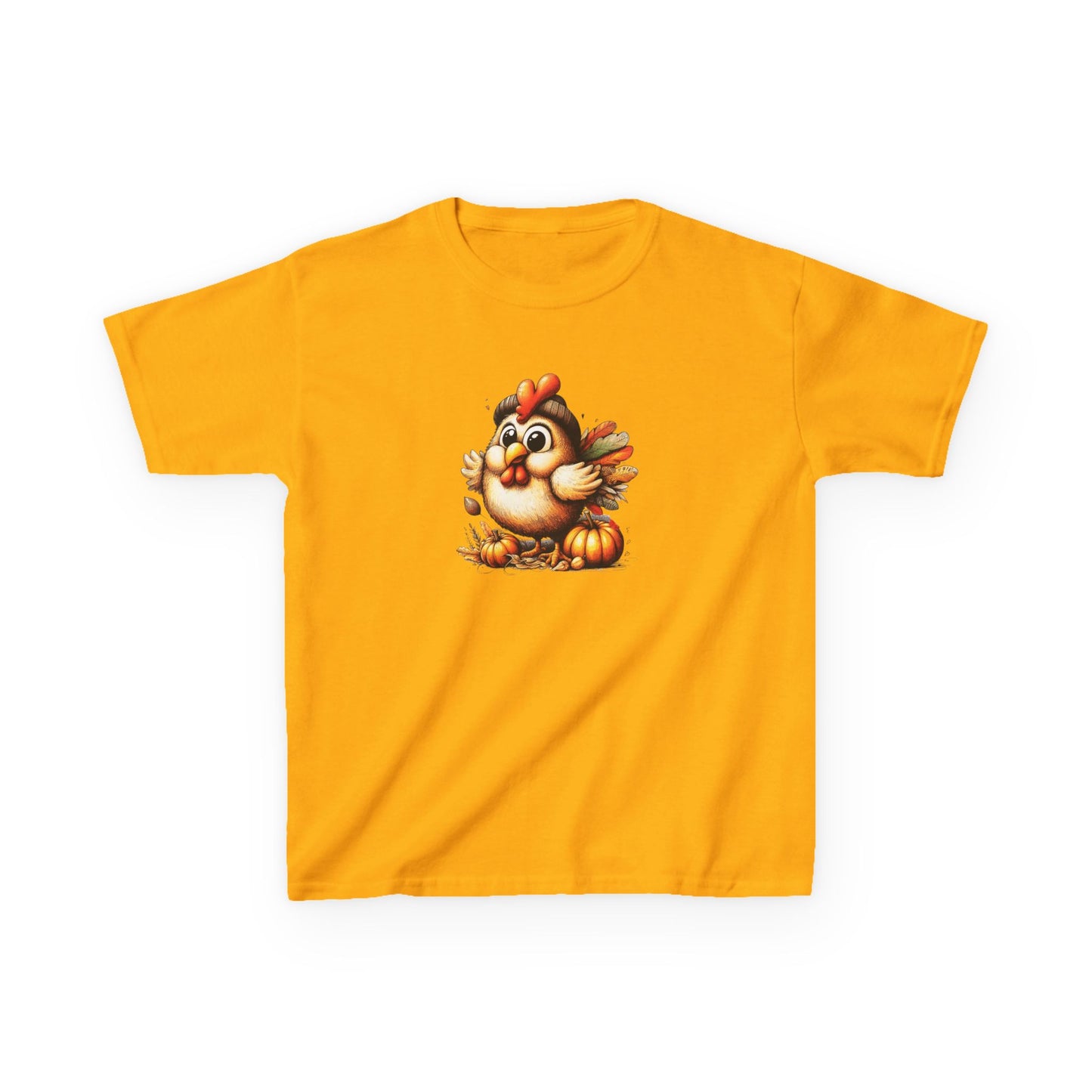 Cute Baby Turkey – Kids Cotton T-Shirt