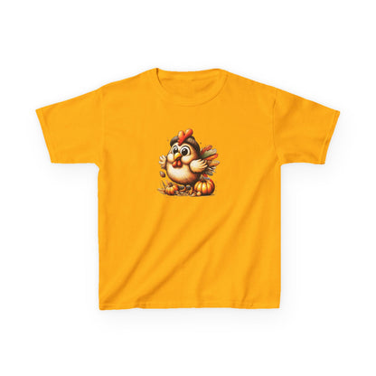 Cute Baby Turkey – Kids Cotton T-Shirt