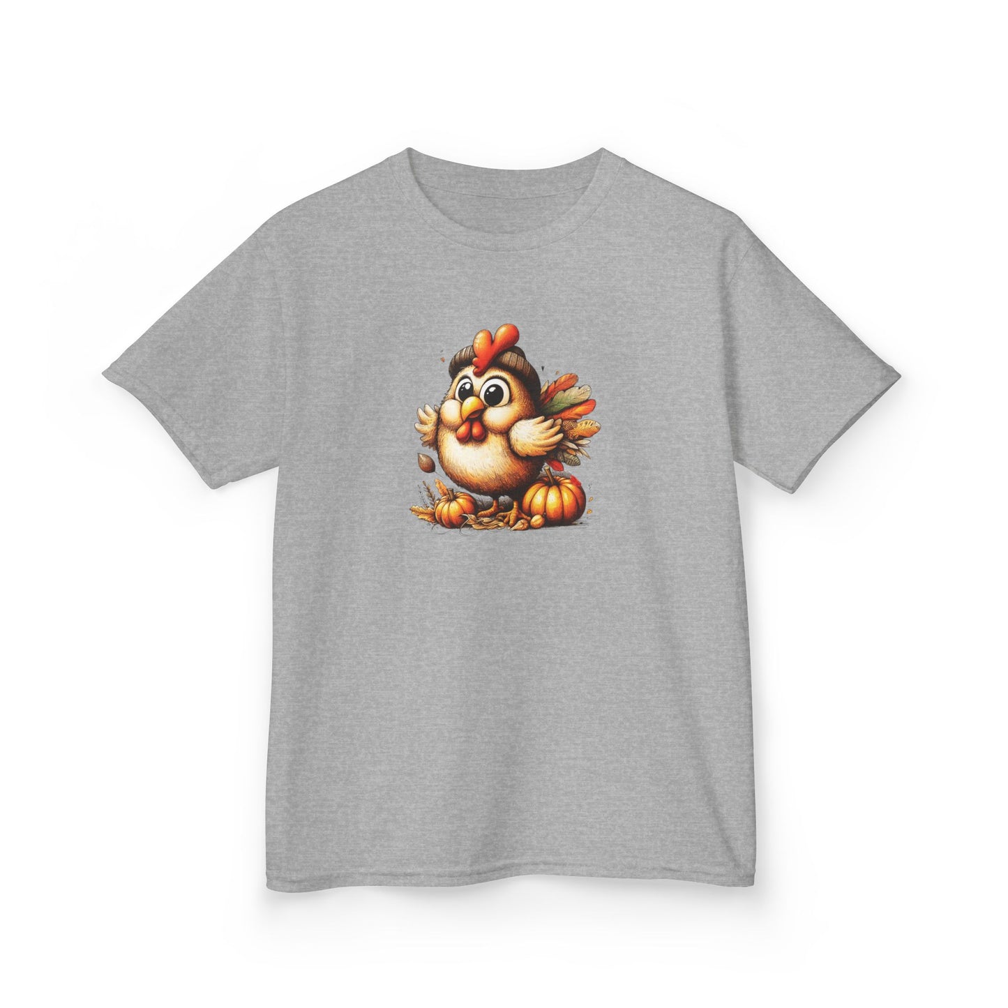 Cute Baby Turkey – Kids Cotton T-Shirt