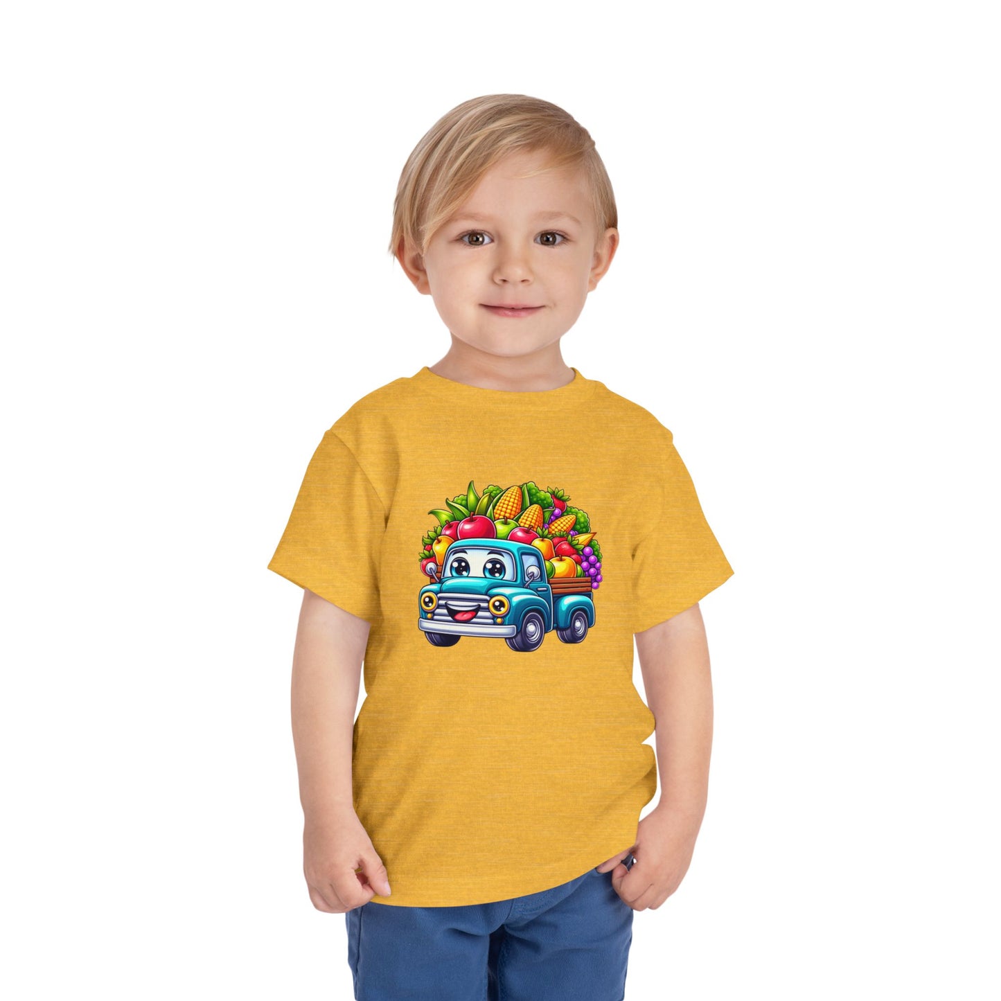 Harvest Truck – Toddler Fall T-Shirt