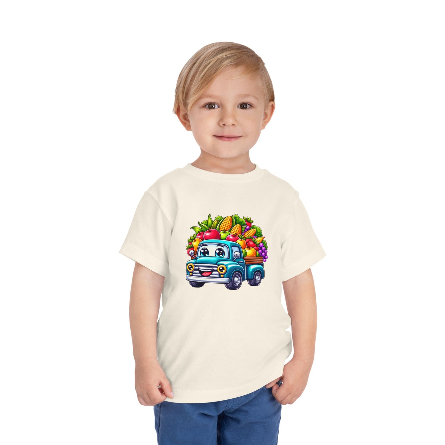 Harvest Truck – Toddler Fall T-Shirt