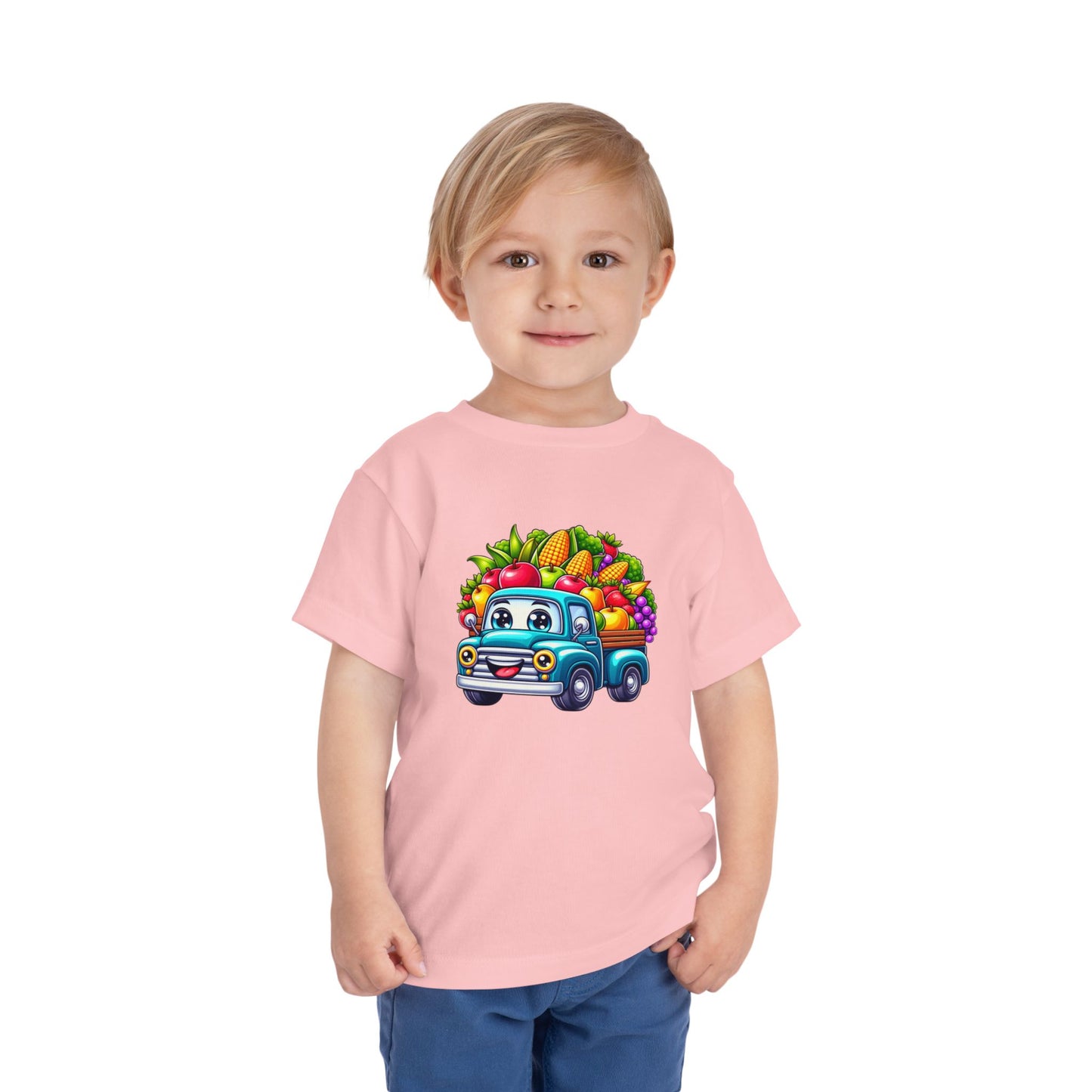 Harvest Truck – Toddler Fall T-Shirt
