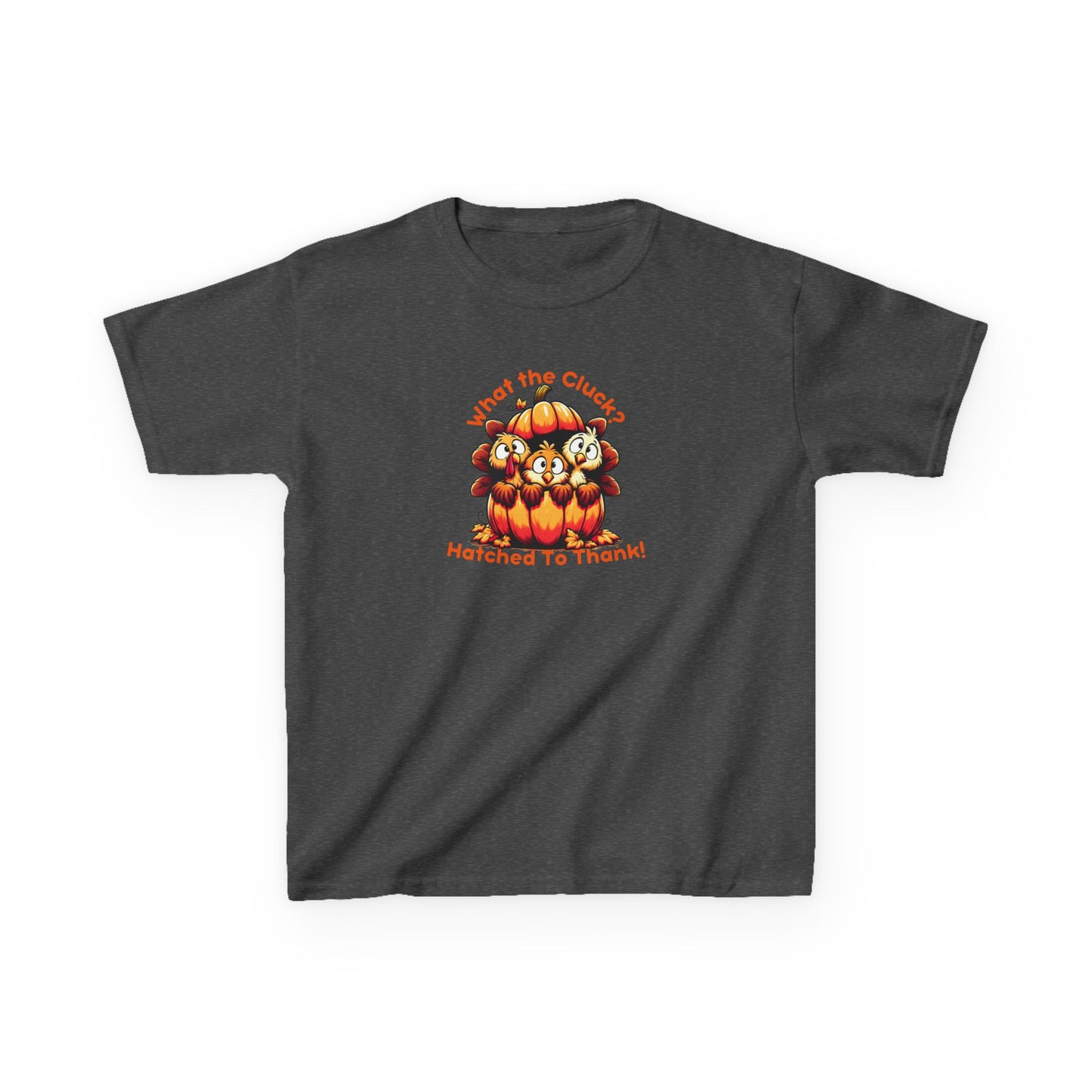 Pumpkin Turkeys – Kids Cotton T-Shirt