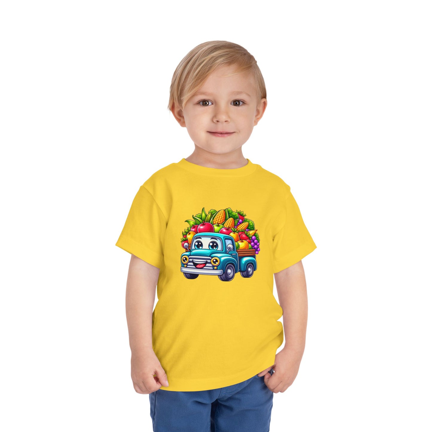 Harvest Truck – Toddler Fall T-Shirt
