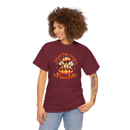 What the Cluck? We Hatched! – Funny Thanksgiving Unisex T-Shirt