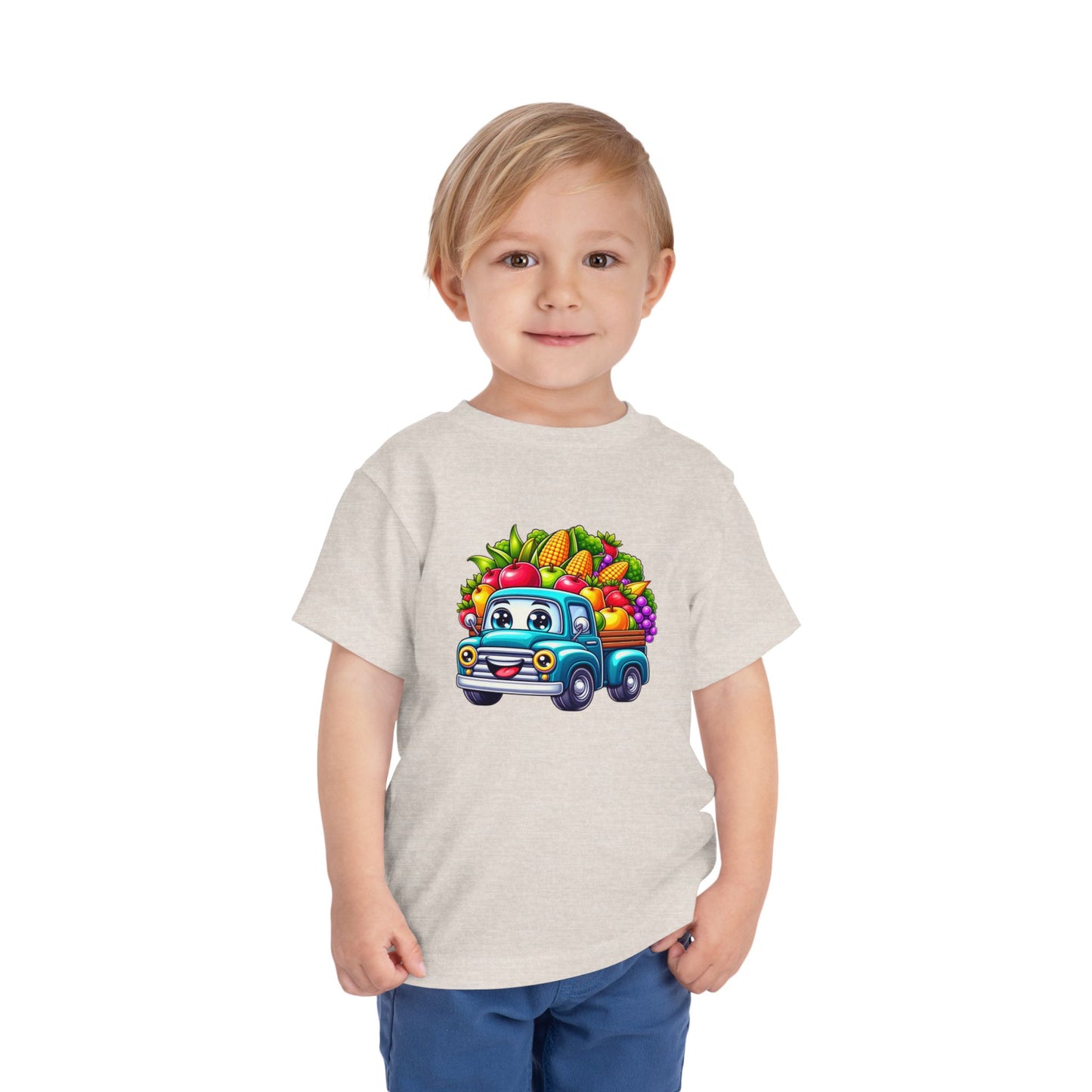 Harvest Truck – Toddler Fall T-Shirt