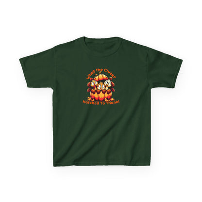 Pumpkin Turkeys – Kids Cotton T-Shirt