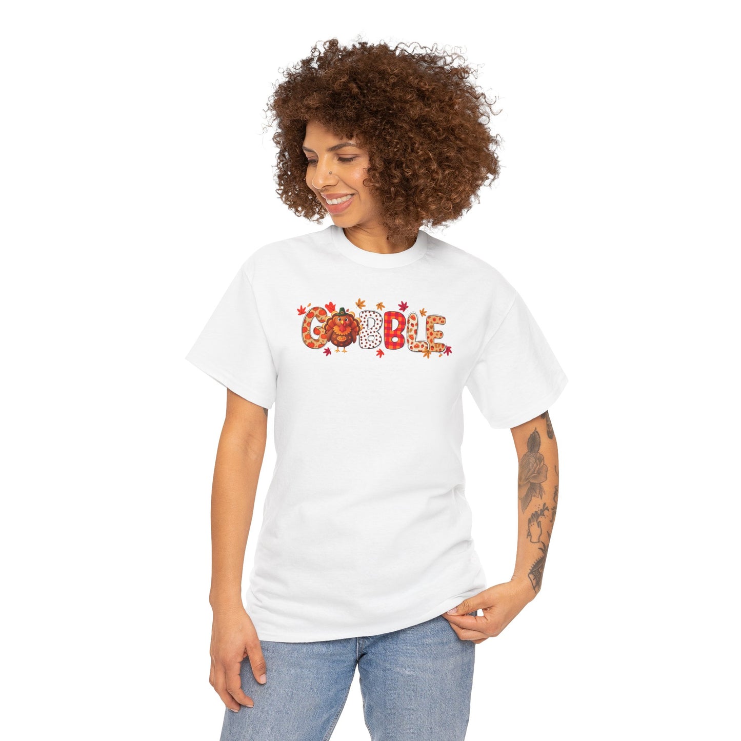 Gobble T-Shirt – Cute Thanksgiving Unisex Tee