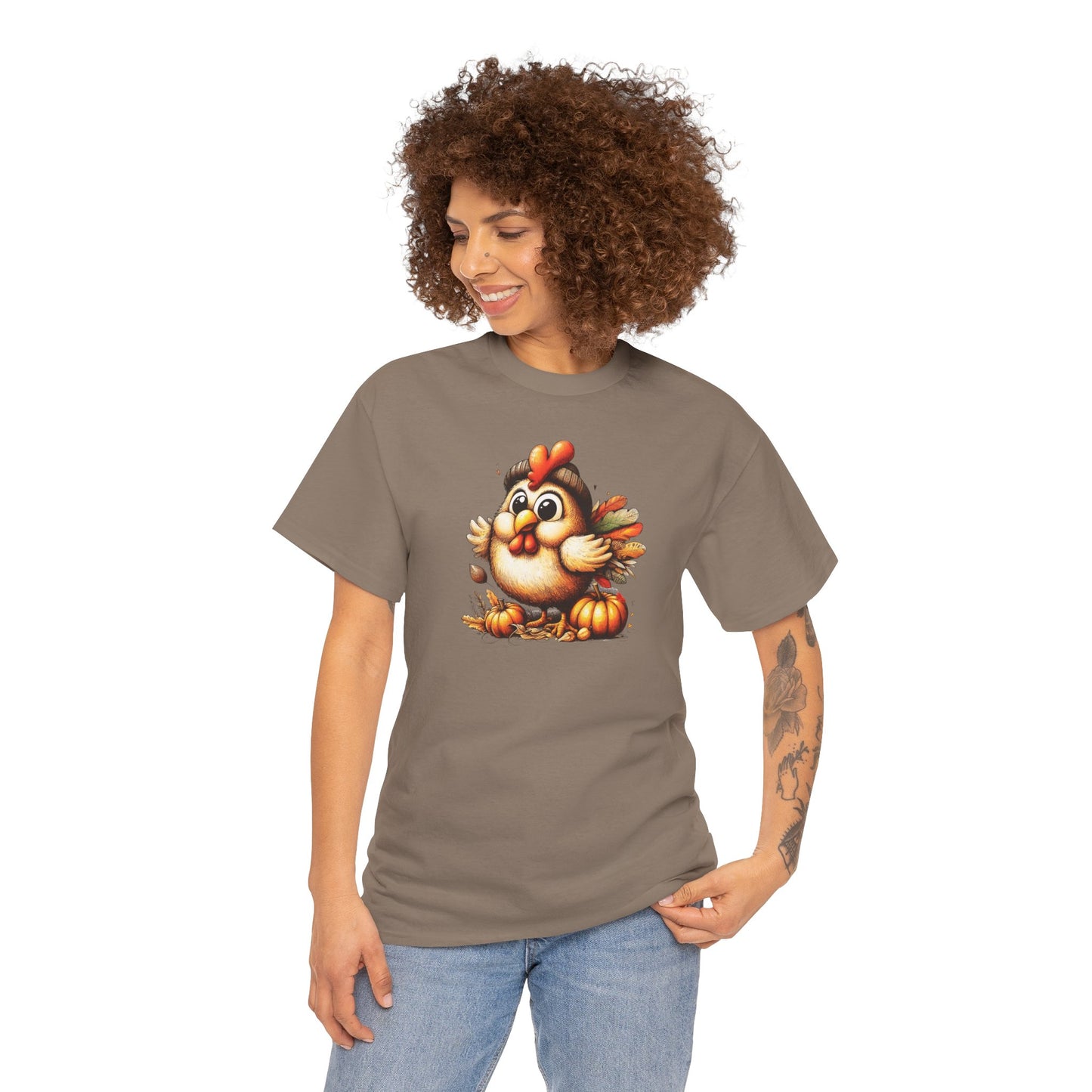 Cute Turkey T-Shirt – Funny Thanksgiving Unisex Tee